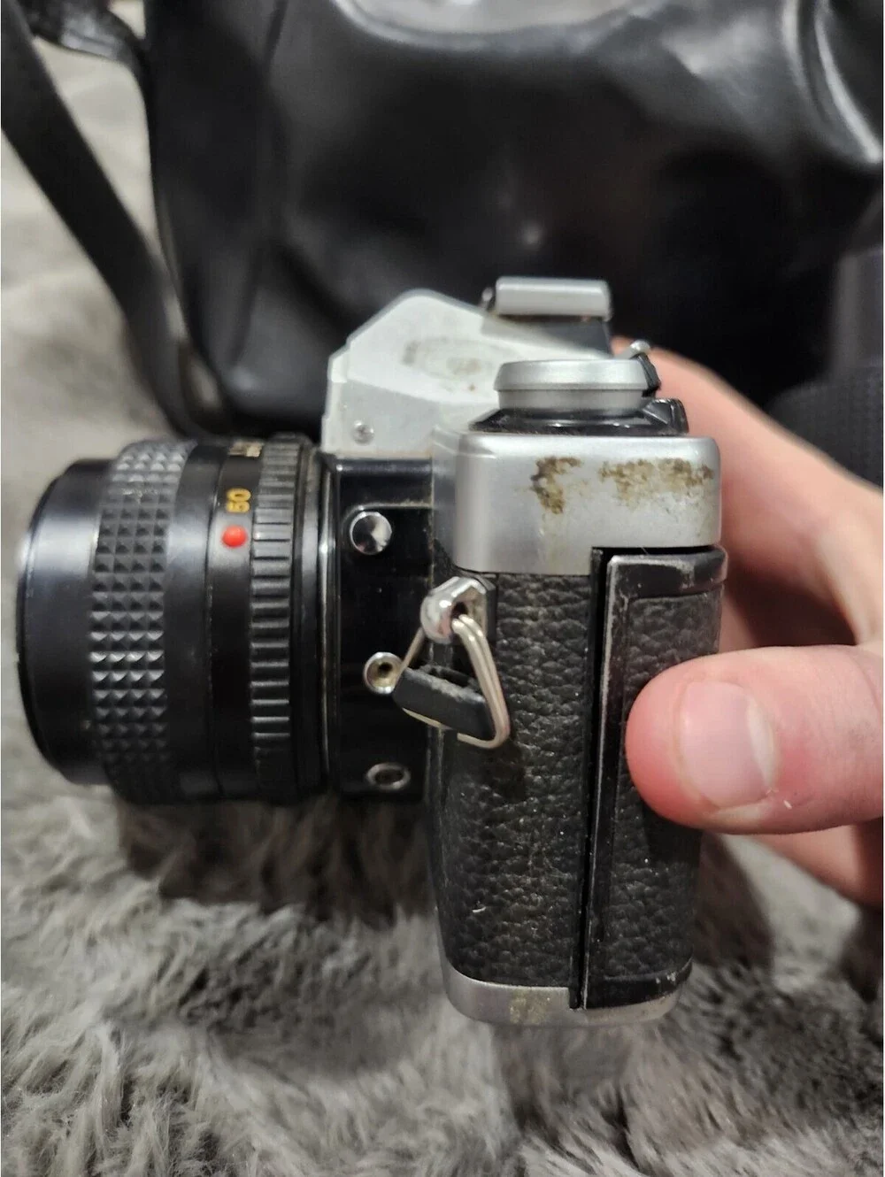 Minolta XG-1 Chrome 35mm Film SLR Camera 50mm f/1.8 50mm Standard Lens, Whole...